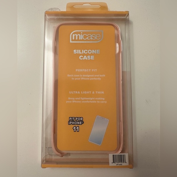 New in package pink iPhone 11 silicone case - Picture 3 of 3
